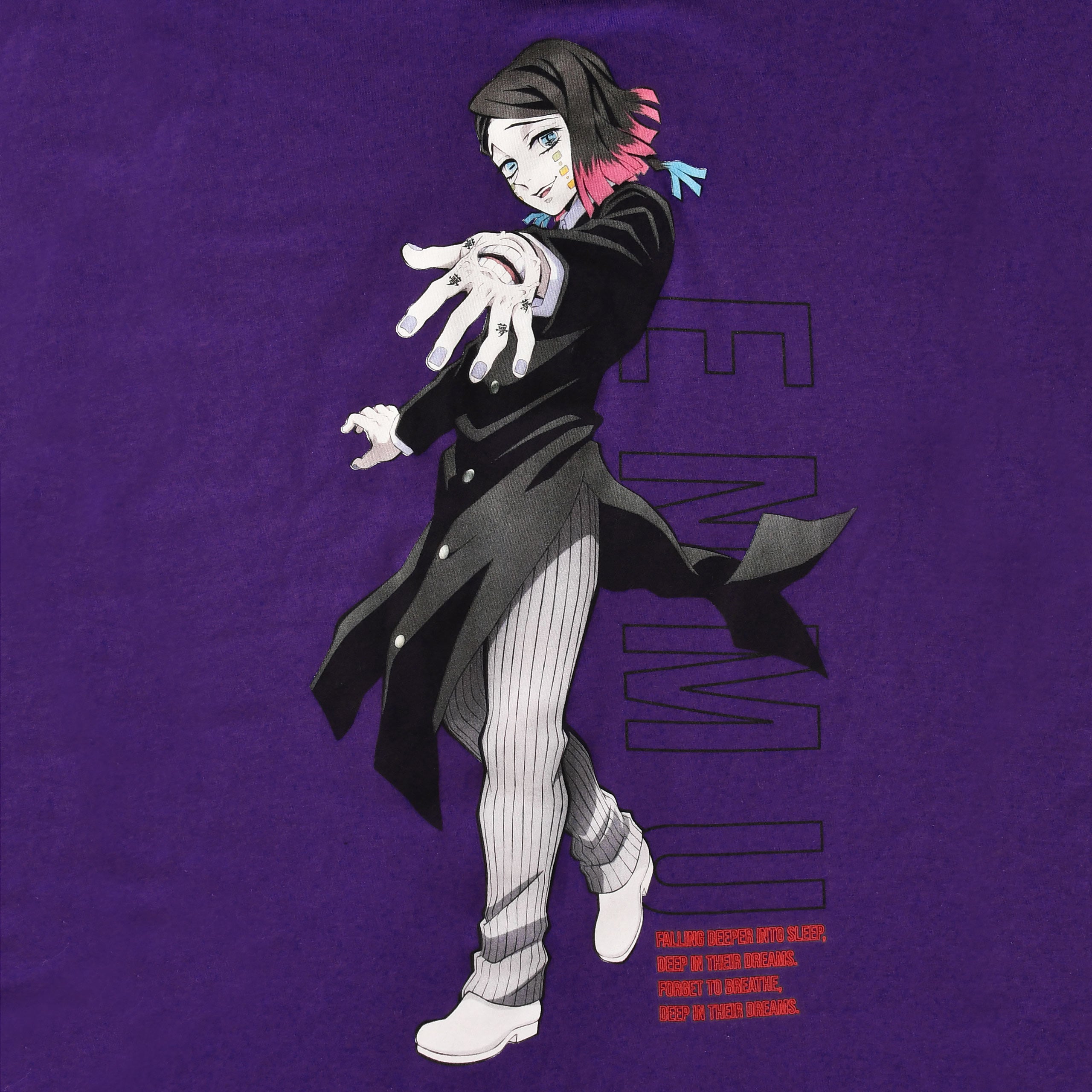 Imagen del producto Demon Slayer - Camiseta Enmu morada