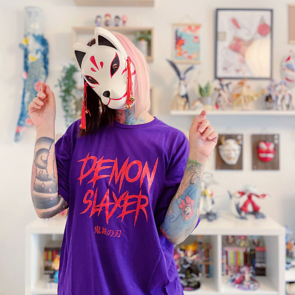 Imagen del producto Demon Slayer - Camiseta Enmu morada