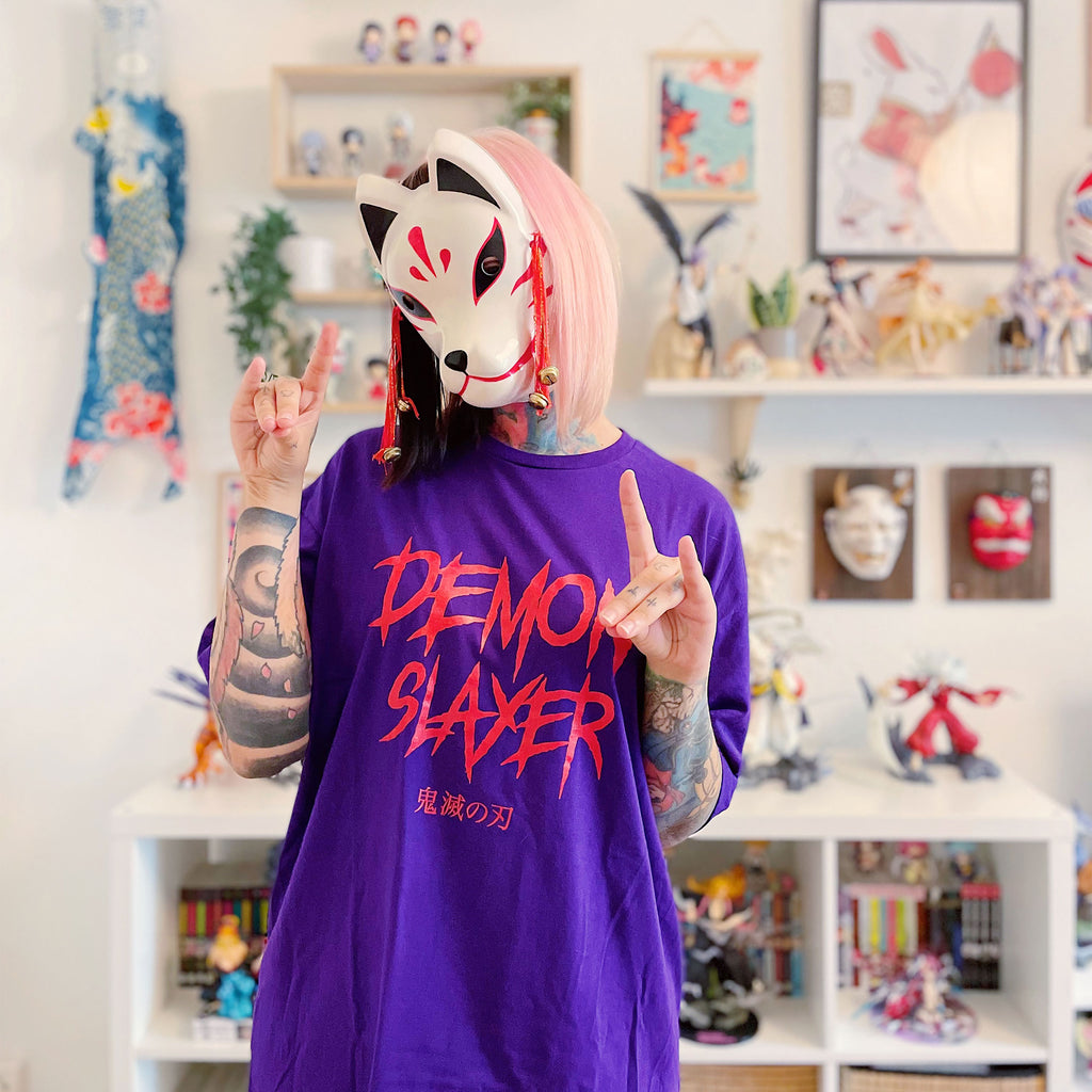 Imagen del producto Demon Slayer - Camiseta Enmu morada