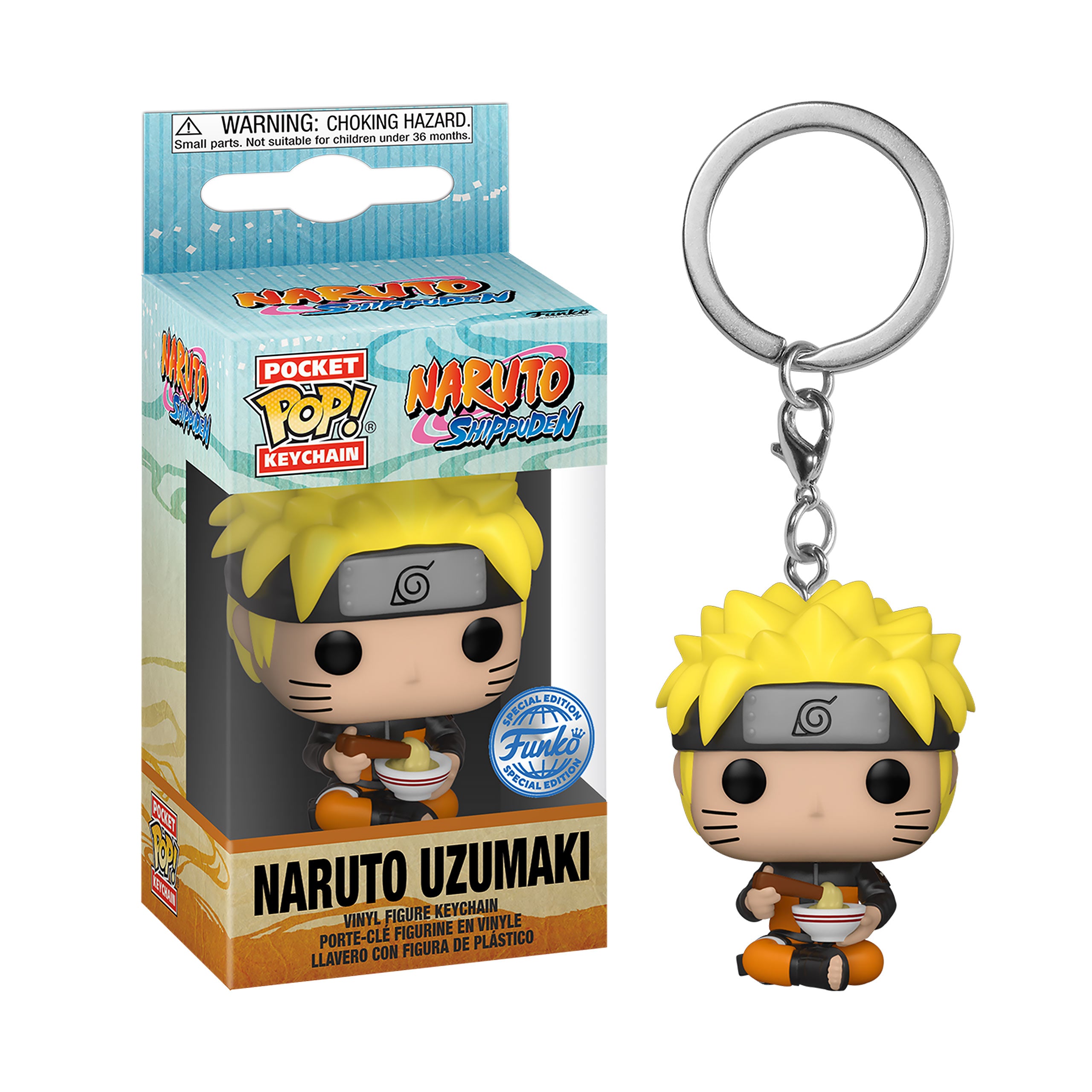 Imagen del producto Llavero Funko Pop de Naruto Shippuden con fideos
