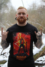 Imagen del producto Stranger Things - Camiseta Eddie Rocks negra