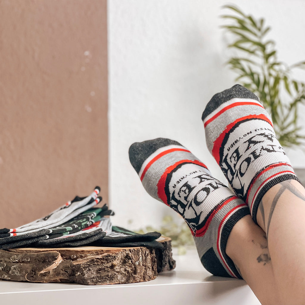 Imagen del producto Demon Slayer - Set de 5 calcetines de zapatillas con logo