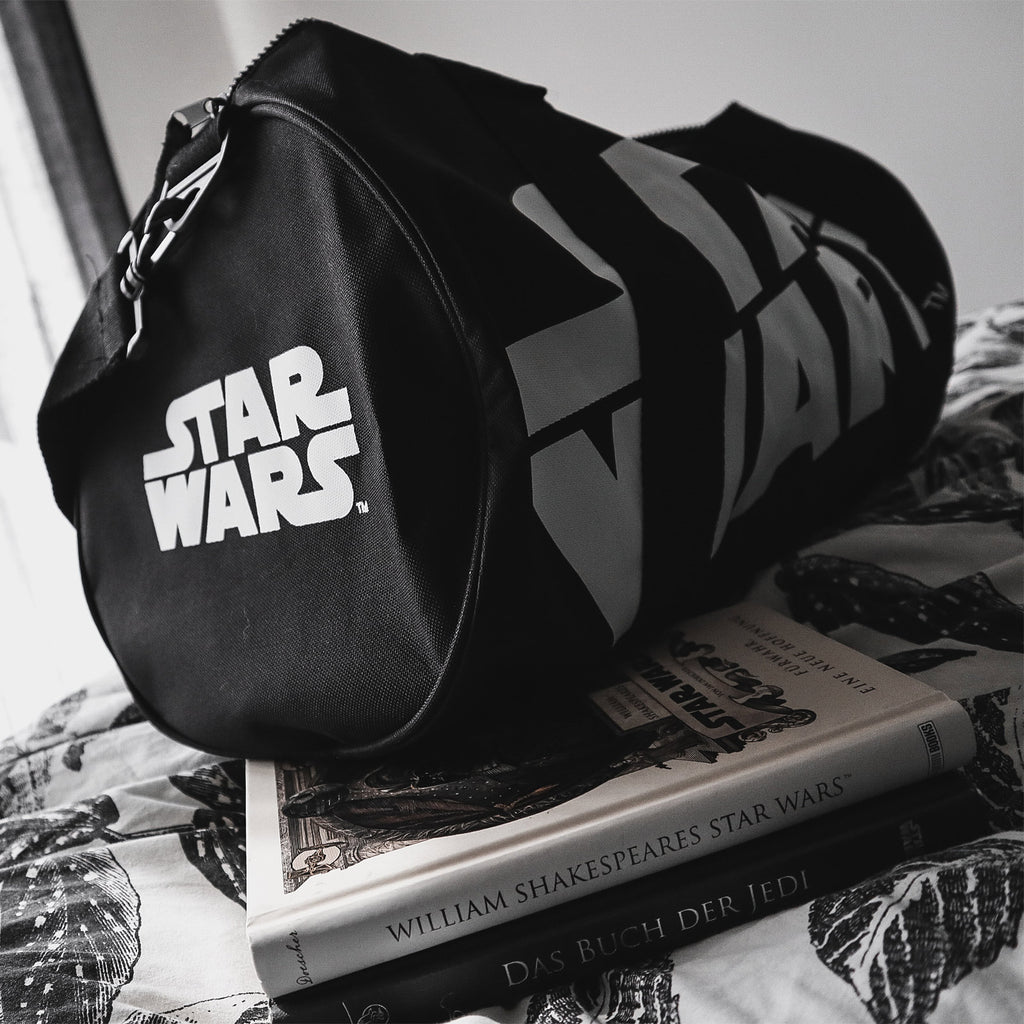 Imagen del producto Star Wars - Bolsa de deporte con logo negra