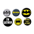 Imagen del producto Batman Comics - Conjunto de botones con símbolos (6 piezas)