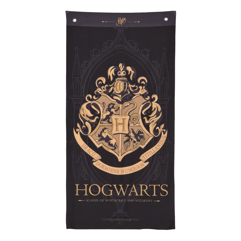 Product image Harry Potter - Hogwarts Crest Wall Scroll Black