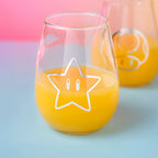 Imagen del producto Super Mario - Star & Super Mushroom Glasses Set de 2