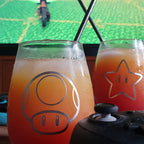 Imagen del producto Super Mario - Star & Super Mushroom Glasses Set de 2