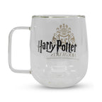 Imagen del producto Harry Potter - Copa de vidrio con el escudo de Hogwarts