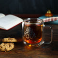 Imagen del producto Harry Potter - Copa de vidrio con el escudo de Hogwarts