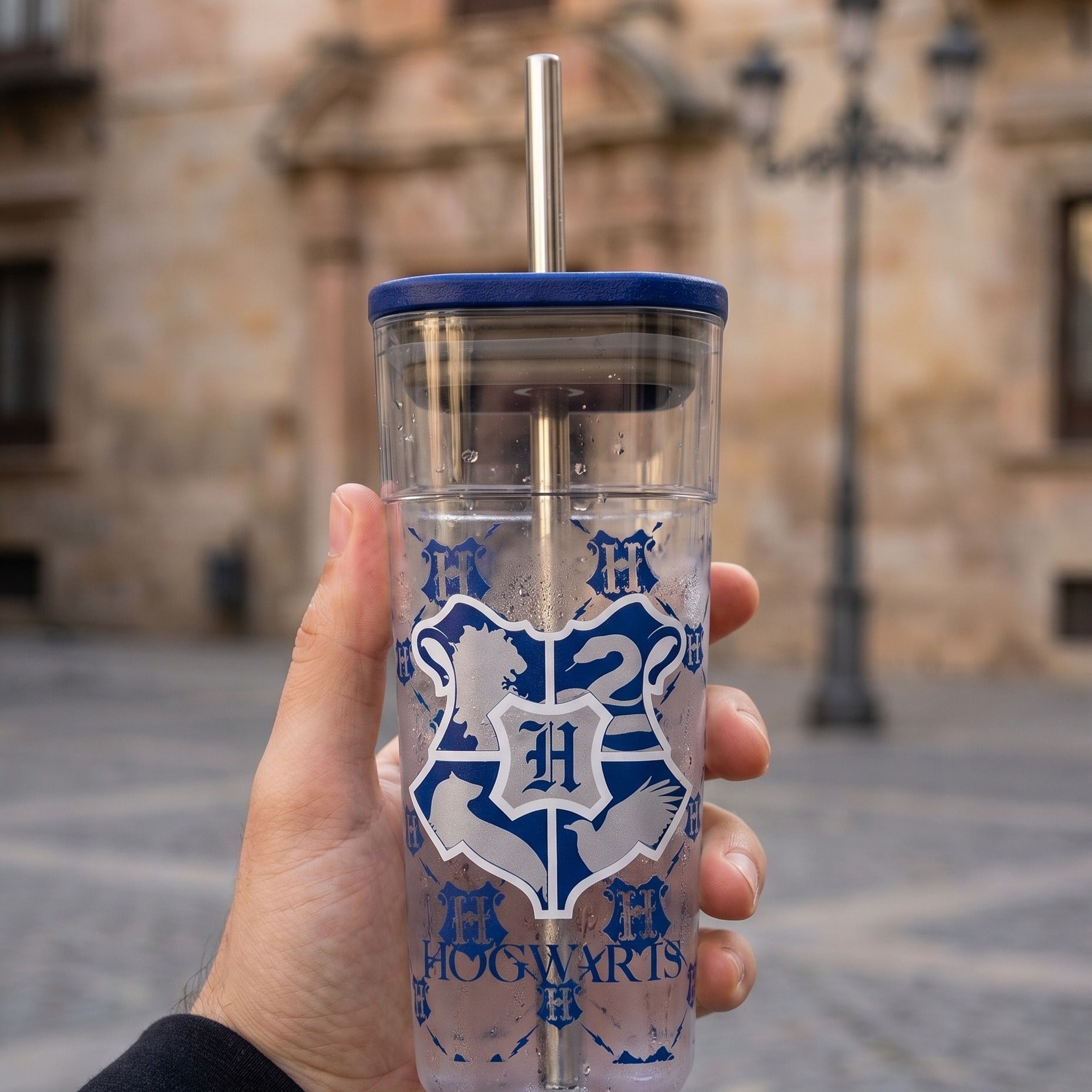 Imagen del producto Harry Potter - Taza de Hogwarts con pajita