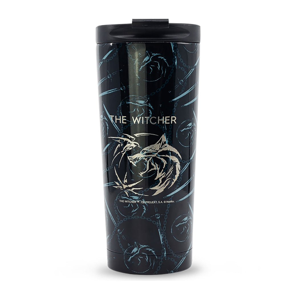 Imagen del producto Witcher - Vaso para llevar con el logo del lobo