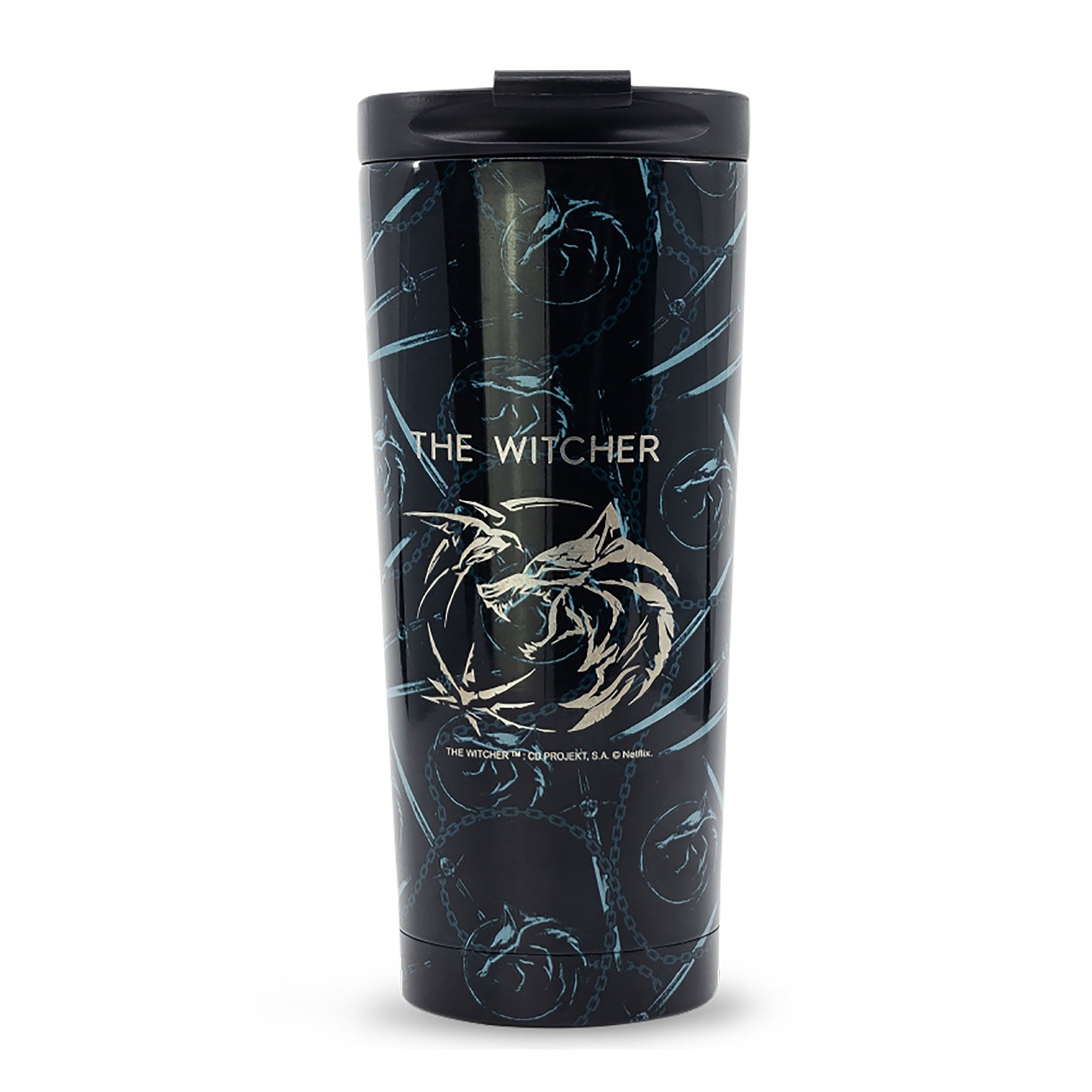 Imagen del producto Witcher - Vaso para llevar con el logo del lobo