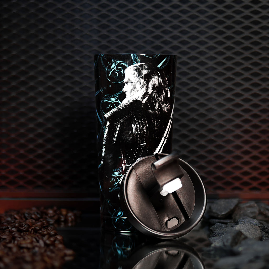 Imagen del producto Witcher - Vaso para llevar con el logo del lobo