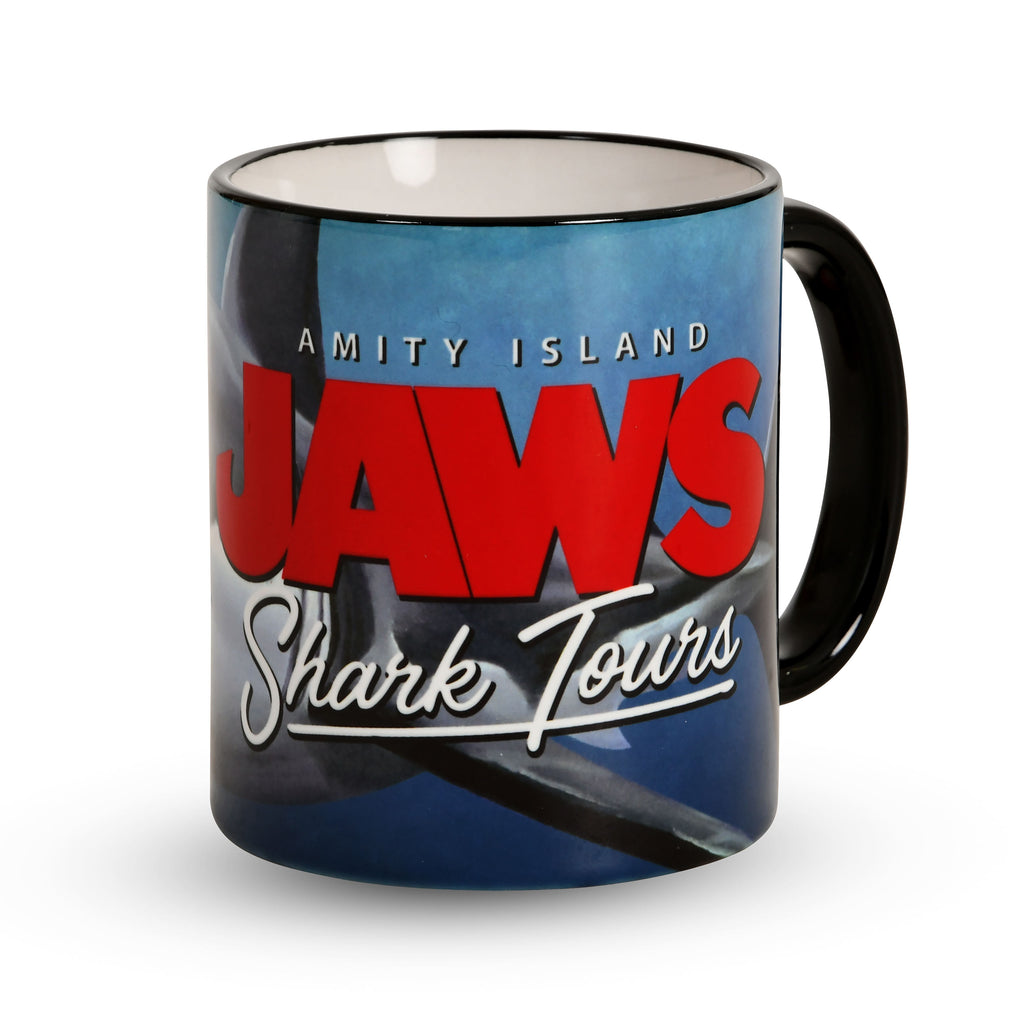 Imagen del producto El tiburón blanco - Jaws Shark Tours Taza