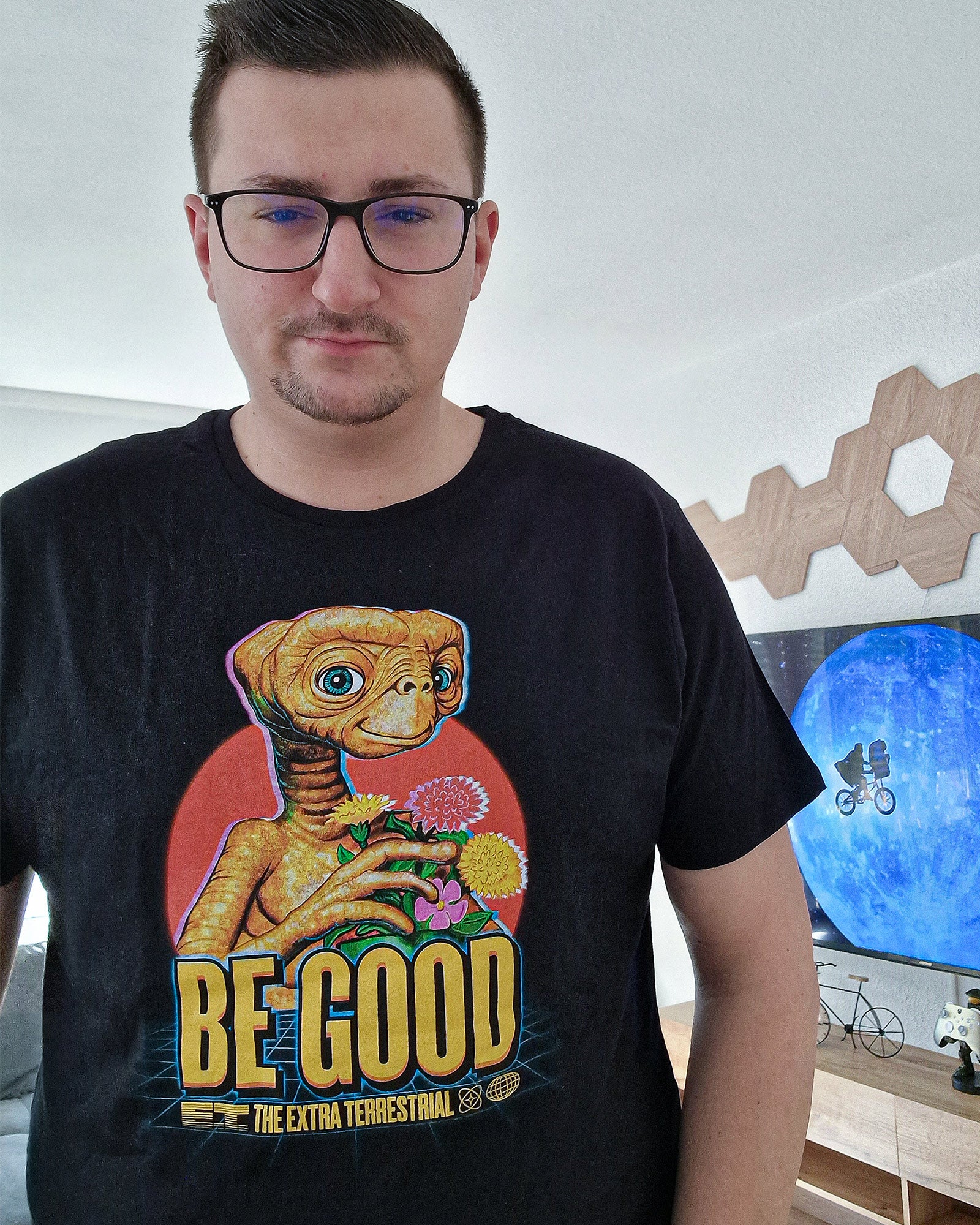 Imagen del producto E.T. - Camiseta Be Good negra