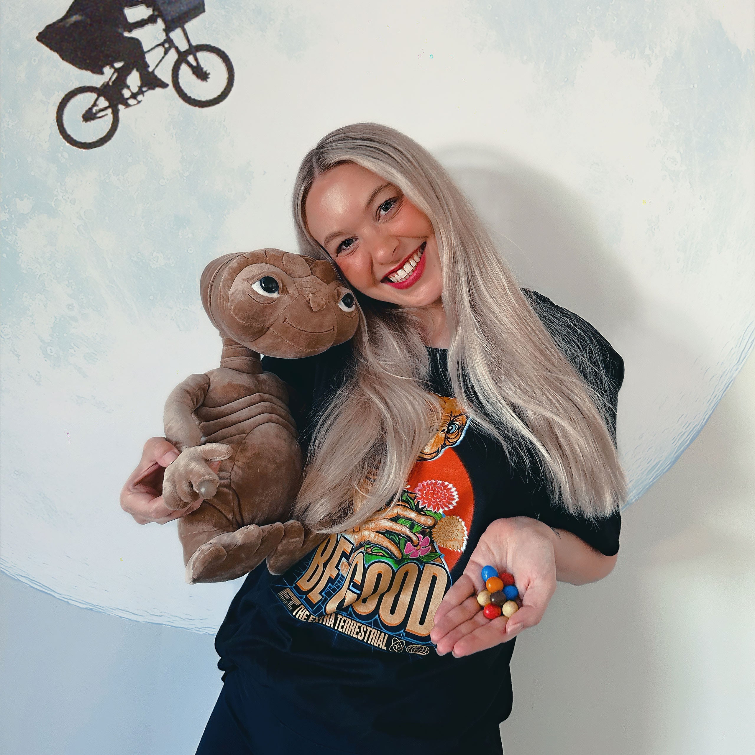 Imagen del producto E.T. - Camiseta Be Good negra
