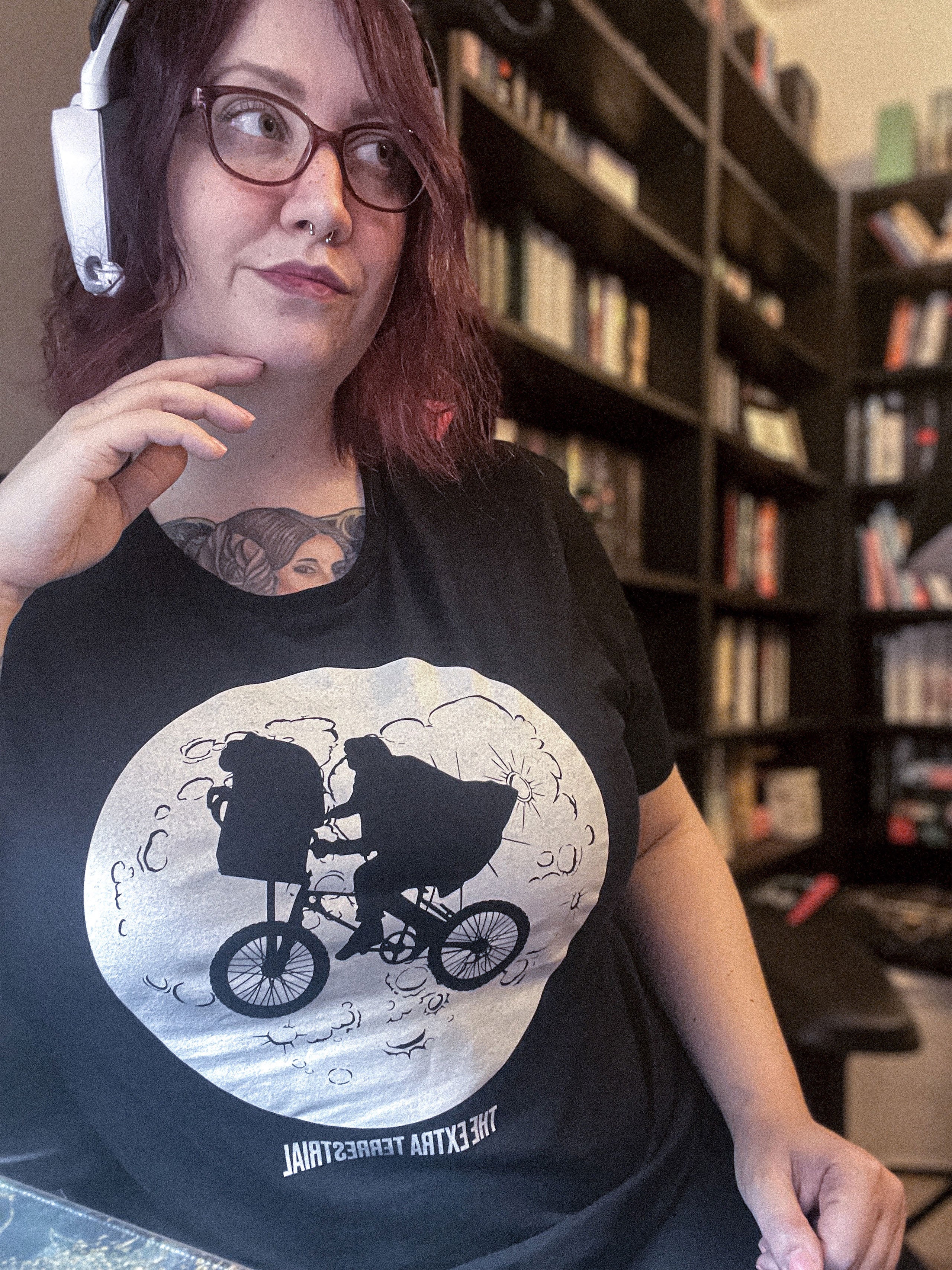 Imagen del producto E.T. - Camiseta Moonlight Shadow negra
