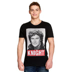 Imagen del producto Knight Rider - Camiseta negra de Michael Knight