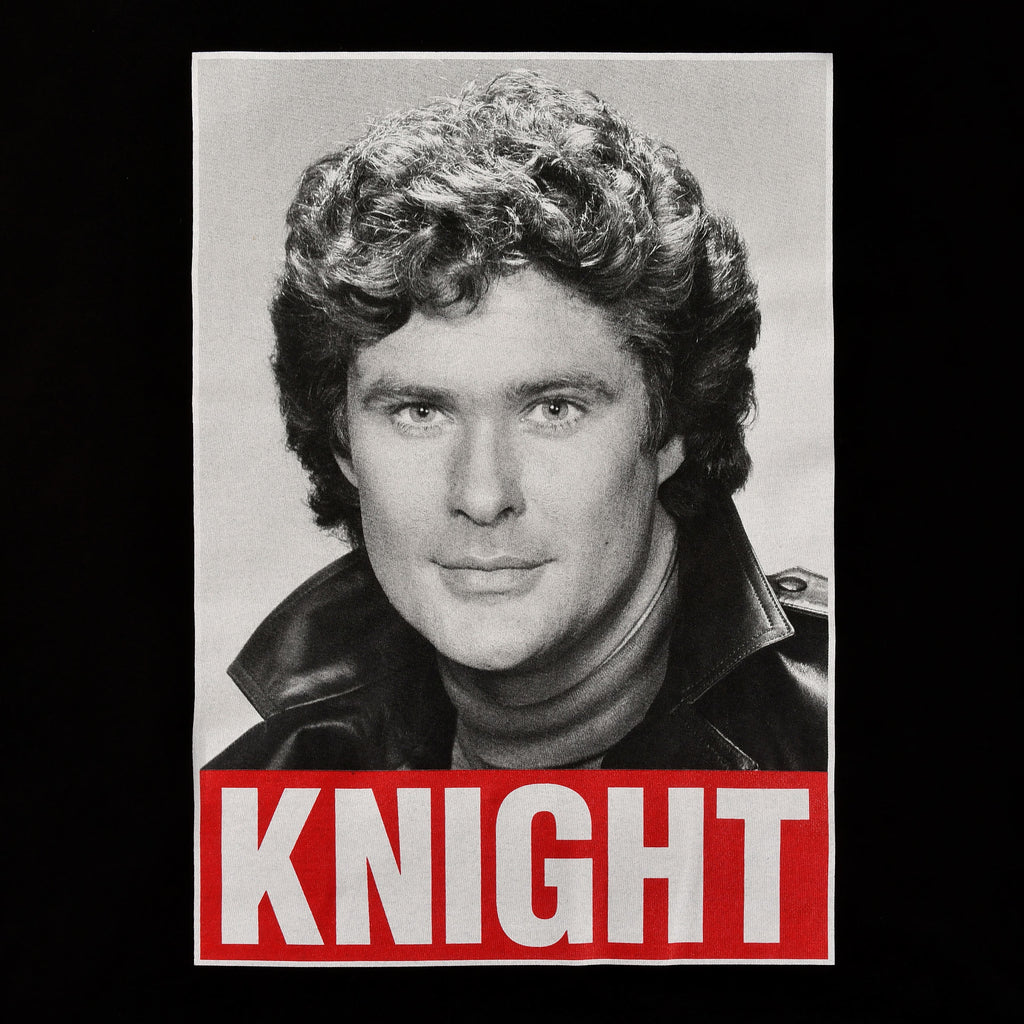 Imagen del producto Knight Rider - Camiseta negra de Michael Knight