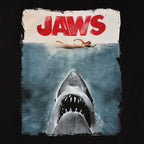 Imagen del producto Tiburón - Camiseta negra con póster de Jaws