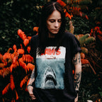Imagen del producto Tiburón - Camiseta negra con póster de Jaws