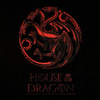 Imagen del producto House of the Dragon - Camiseta con logo negro