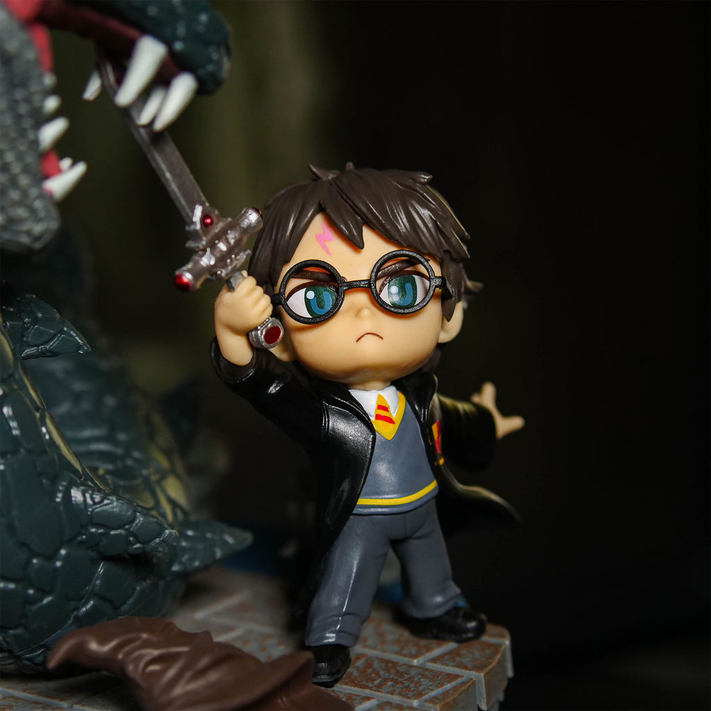 Imagen del producto Harry vs. Basilisk D-Stage Diorama Figura - Harry Potter