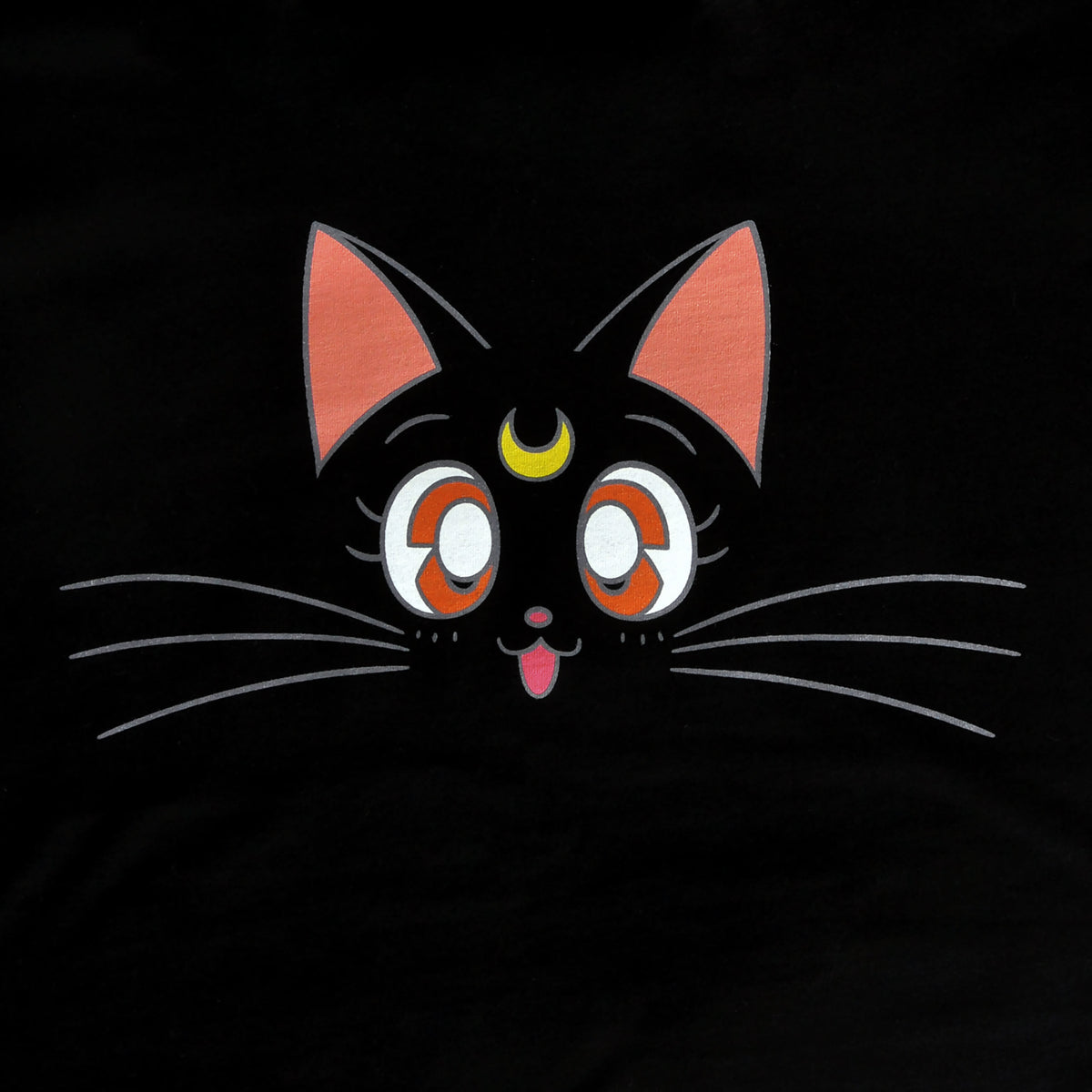 Imagen del producto Sailor Moon - Camiseta de Luna para mujer, color negro