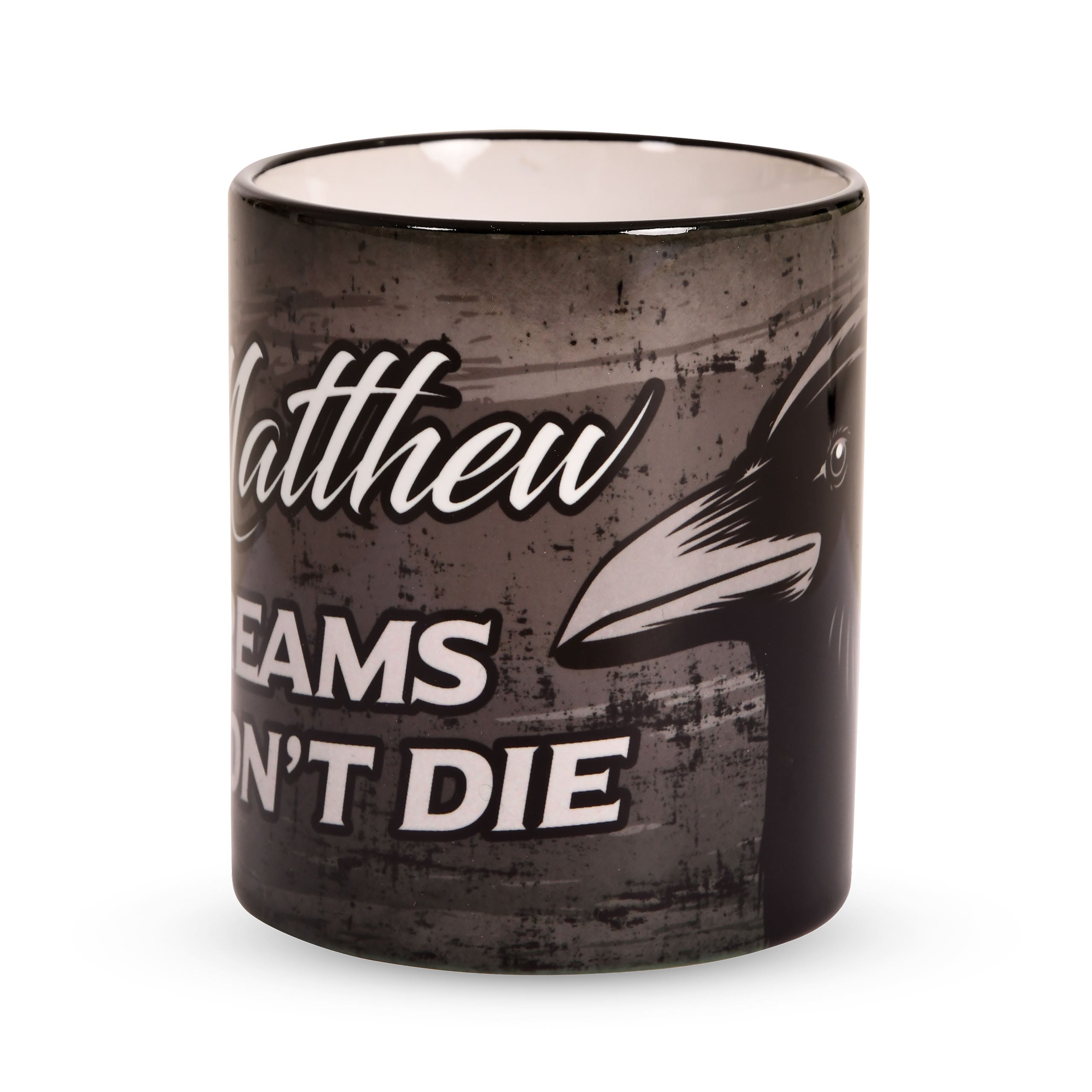 Imagen del producto Taza Dreams Don't Die para fans de Sandman