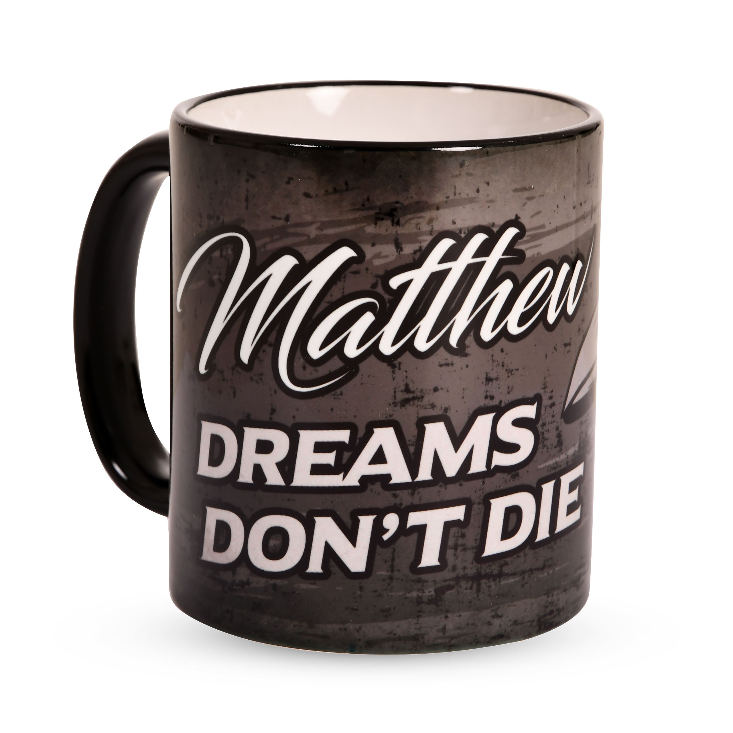 Imagen del producto Taza Dreams Don't Die para fans de Sandman