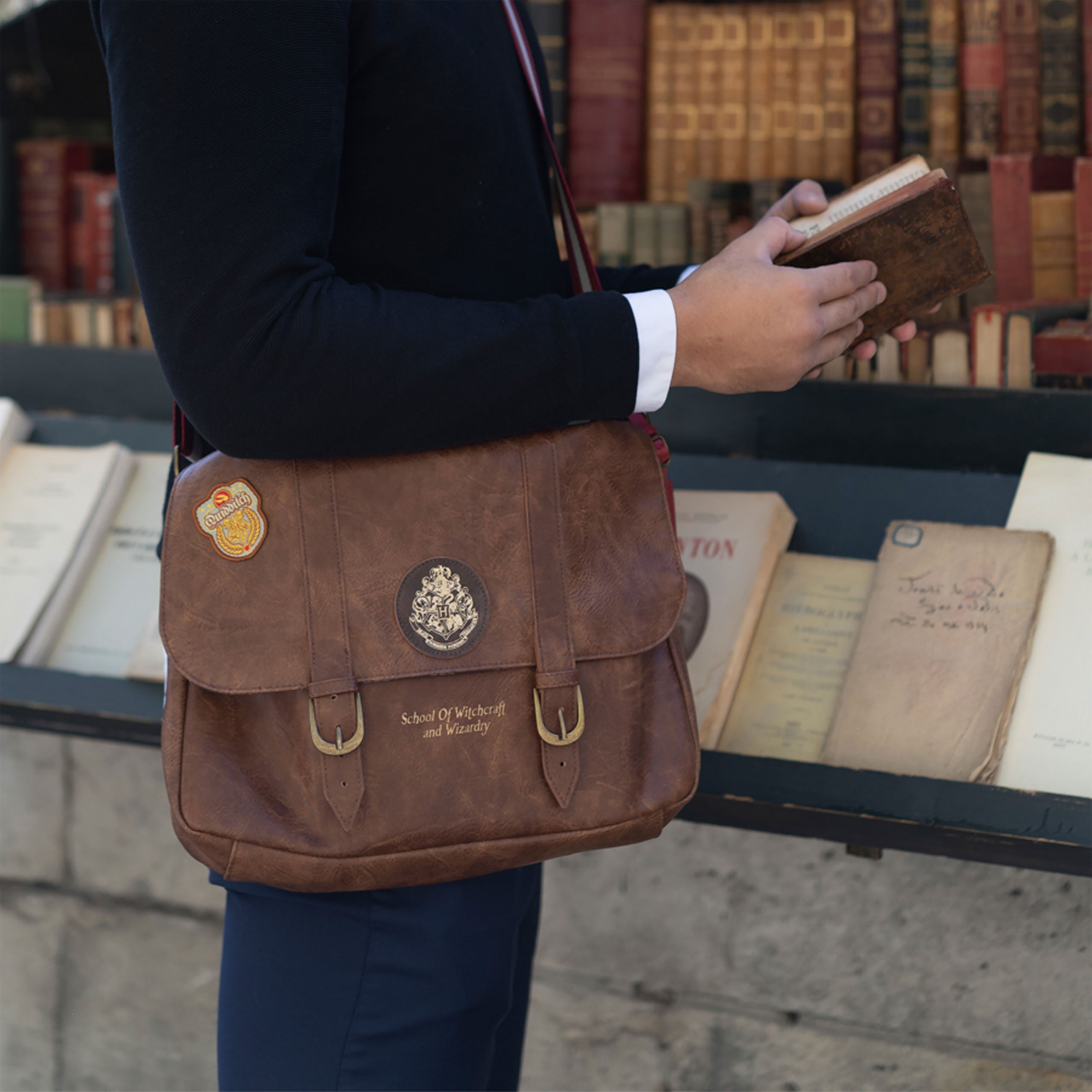 Imagen del producto Harry Potter - Bolsa de mensajero de exalumno de Hogwarts