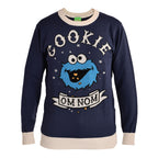 Product image Cookie Monster Cookie Om Nom Knit Sweater - Sesame Street
