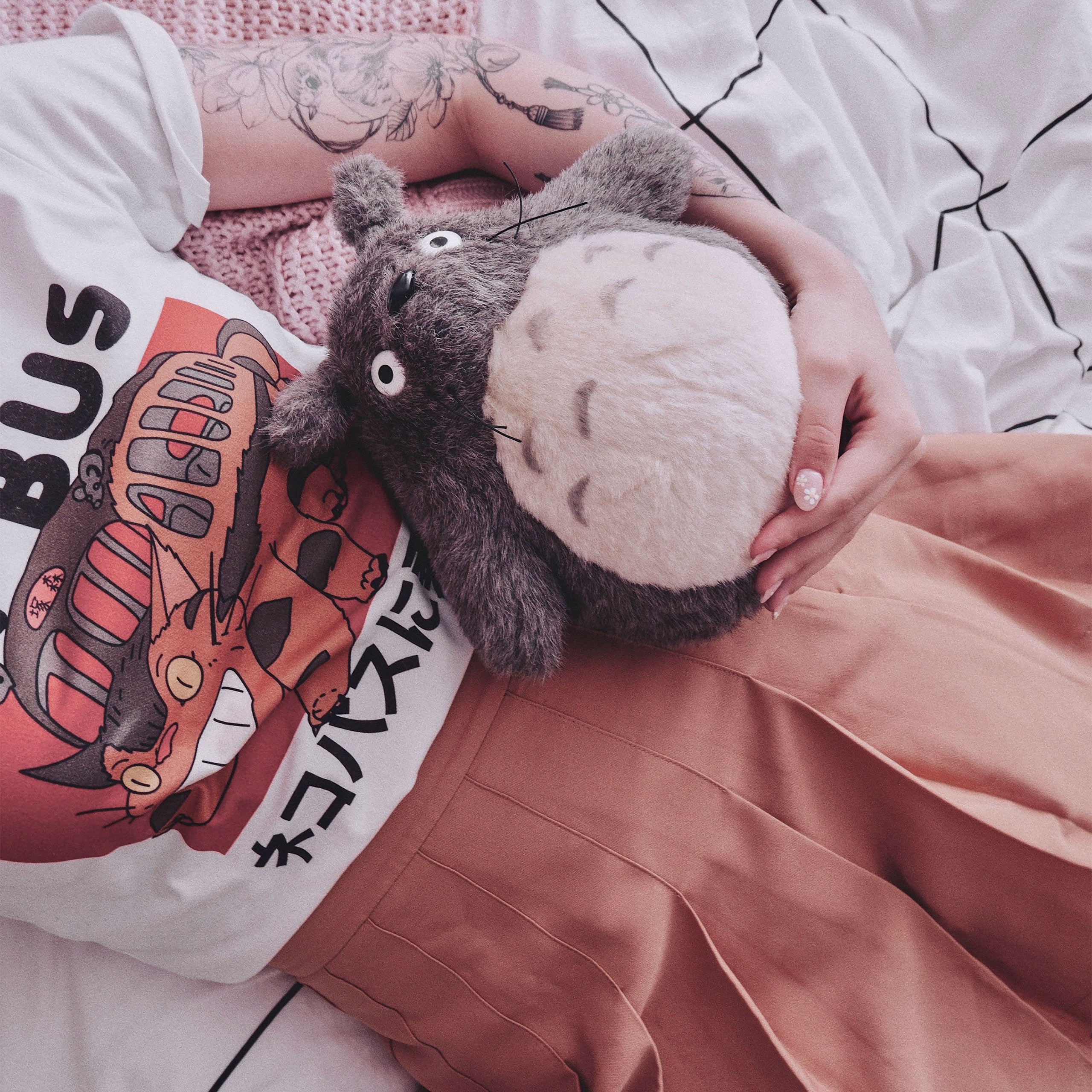 Imagen del producto Figura de peluche Totoro gris