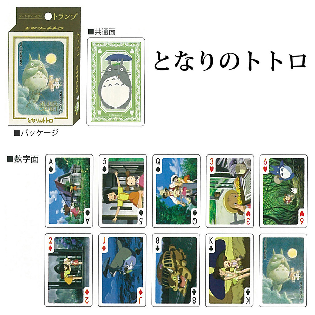 Imagen del producto Cartas de juego Mi vecino Totoro