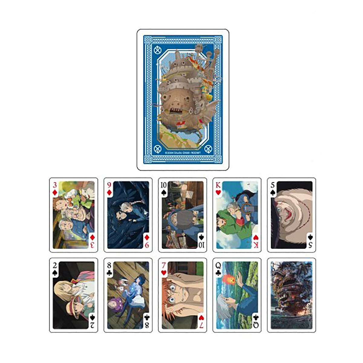 Imagen del producto Cartas de juego del Castillo Ambulante