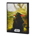Imagen del producto Cuadro de pared Grogu con luz - Star Wars The Mandalorian