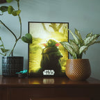 Imagen del producto Cuadro de pared Grogu con luz - Star Wars The Mandalorian