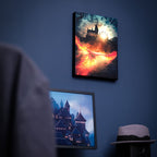 Imagen del producto Cuadro de pared con luz Secretos de Dumbledore - Harry Potter