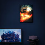 Imagen del producto Cuadro de pared con luz Secretos de Dumbledore - Harry Potter