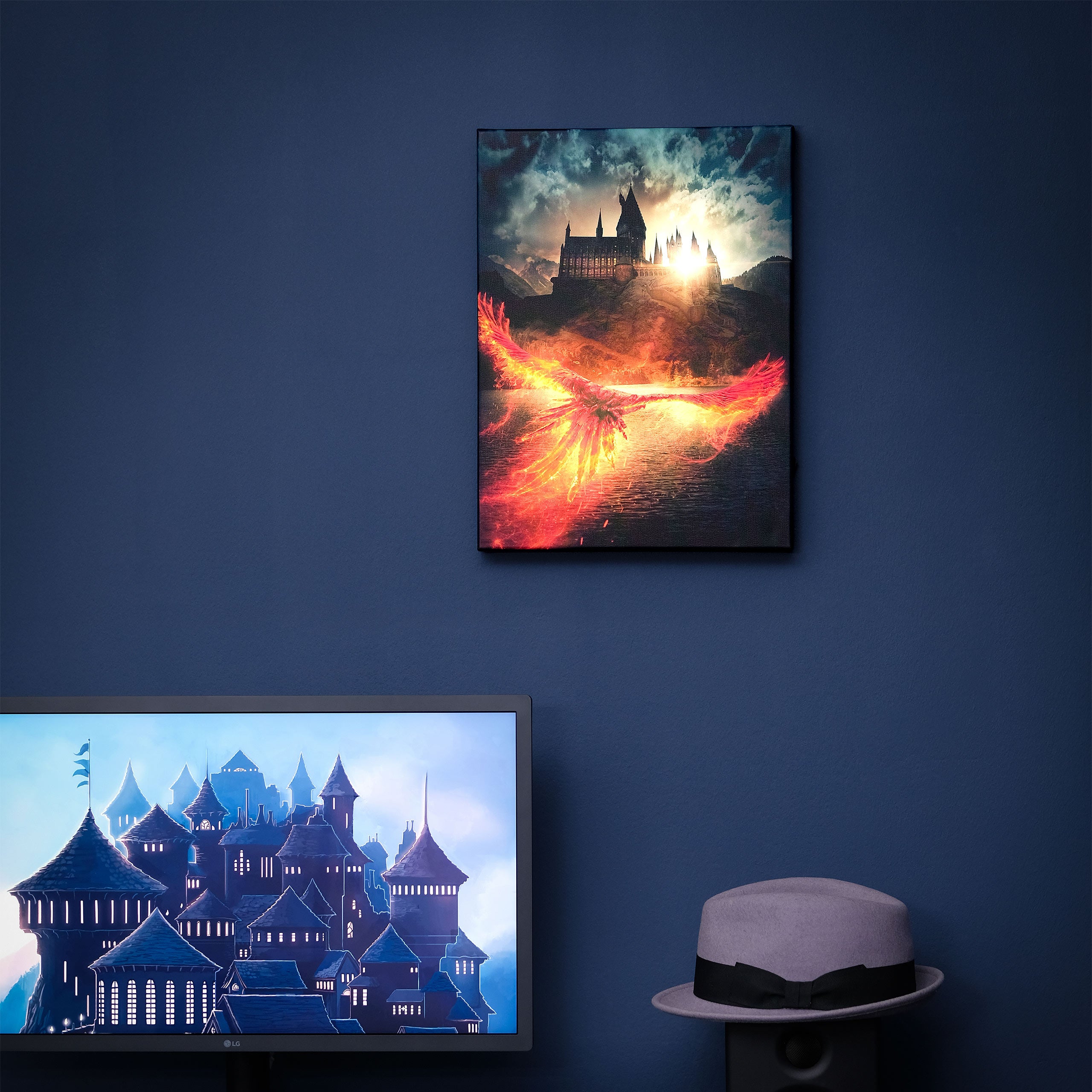 Imagen del producto Cuadro de pared con luz Secretos de Dumbledore - Harry Potter
