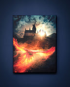 Imagen del producto Cuadro de pared con luz Secretos de Dumbledore - Harry Potter