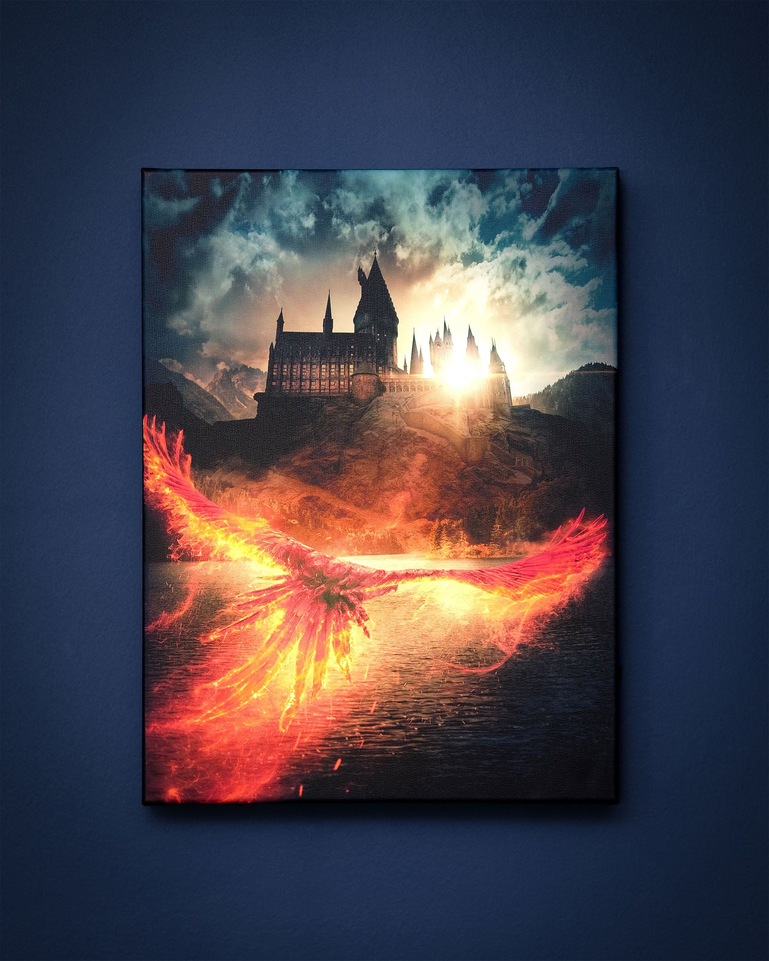 Imagen del producto Cuadro de pared con luz Secretos de Dumbledore - Harry Potter