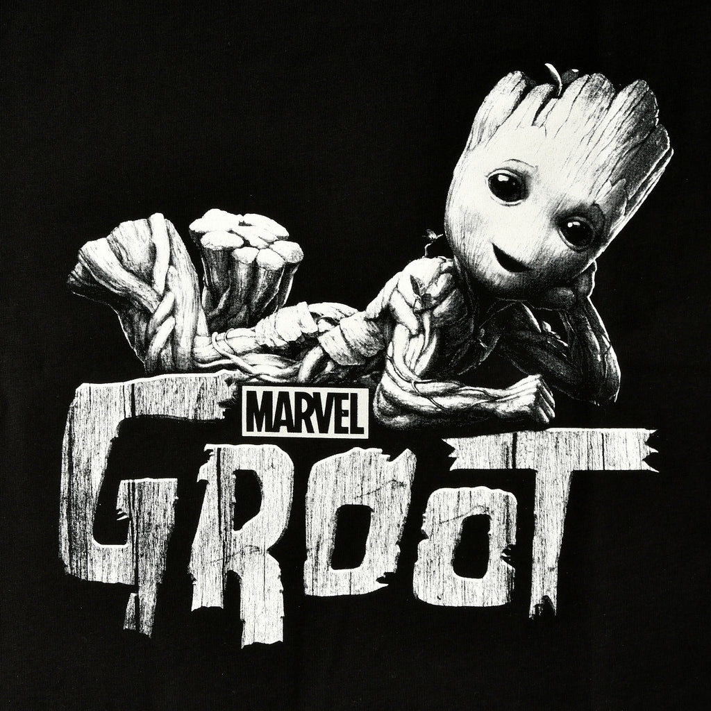 Imagen del producto Camiseta negra de Groot - Guardianes de la Galaxia