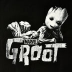 Imagen del producto Camiseta negra de Groot - Guardianes de la Galaxia