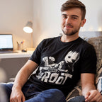 Imagen del producto Camiseta negra de Groot - Guardianes de la Galaxia