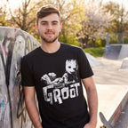 Imagen del producto Camiseta negra de Groot - Guardianes de la Galaxia