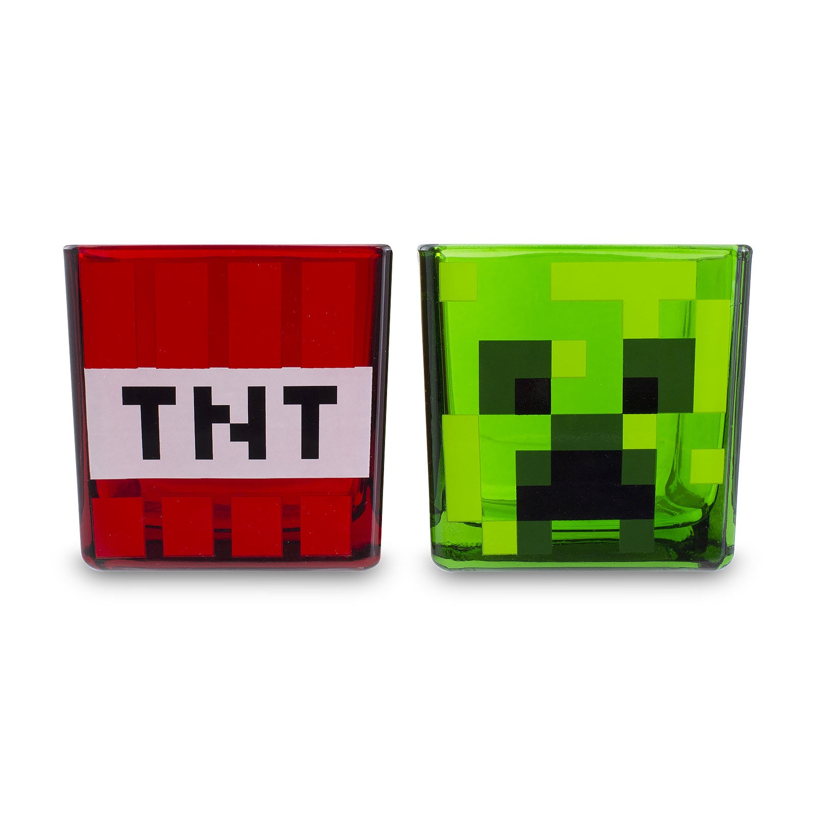 Imagen del producto Minecraft - Set de 2 vasos Creeper y TNT