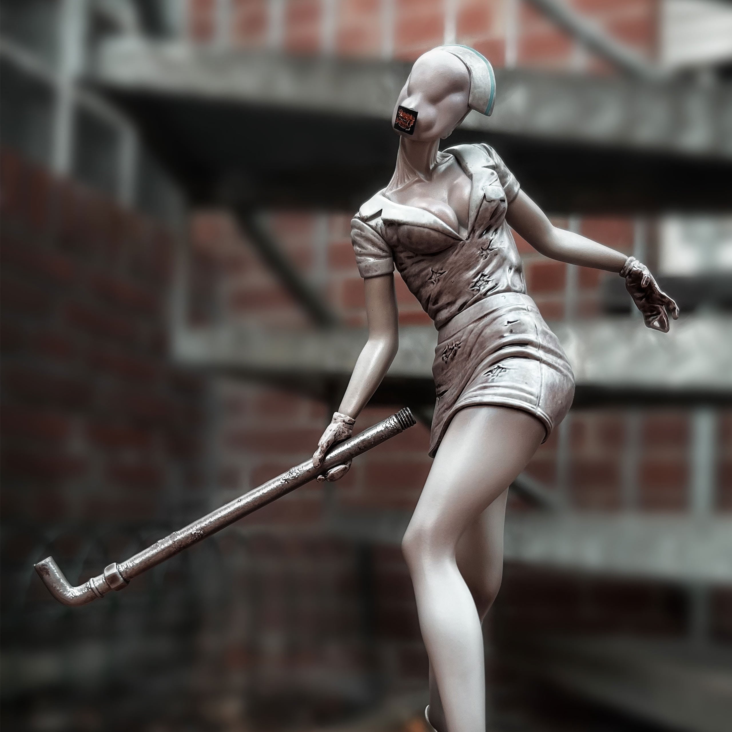 Imagen del producto Silent Hill - Figura de Enfermera Bubble Head