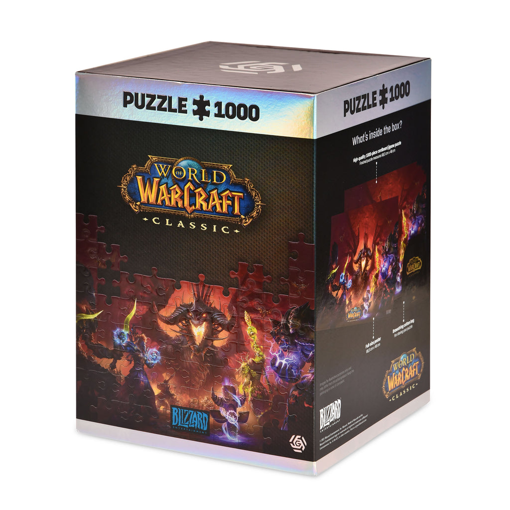 Imagen del producto World of Warcraft - Puzzle de Onyxia con bolsa de tela con logo