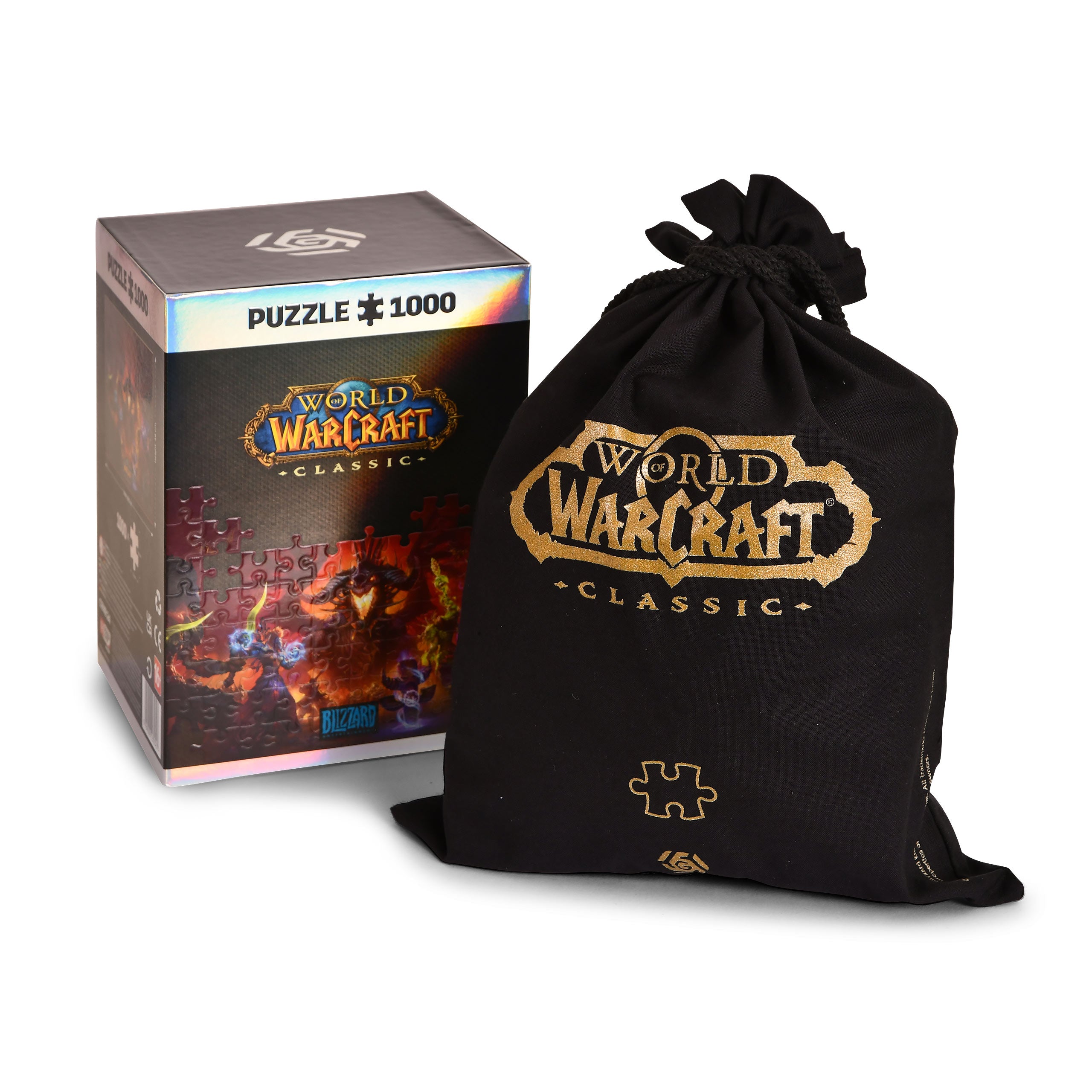 Imagen del producto World of Warcraft - Puzzle de Onyxia con bolsa de tela con logo
